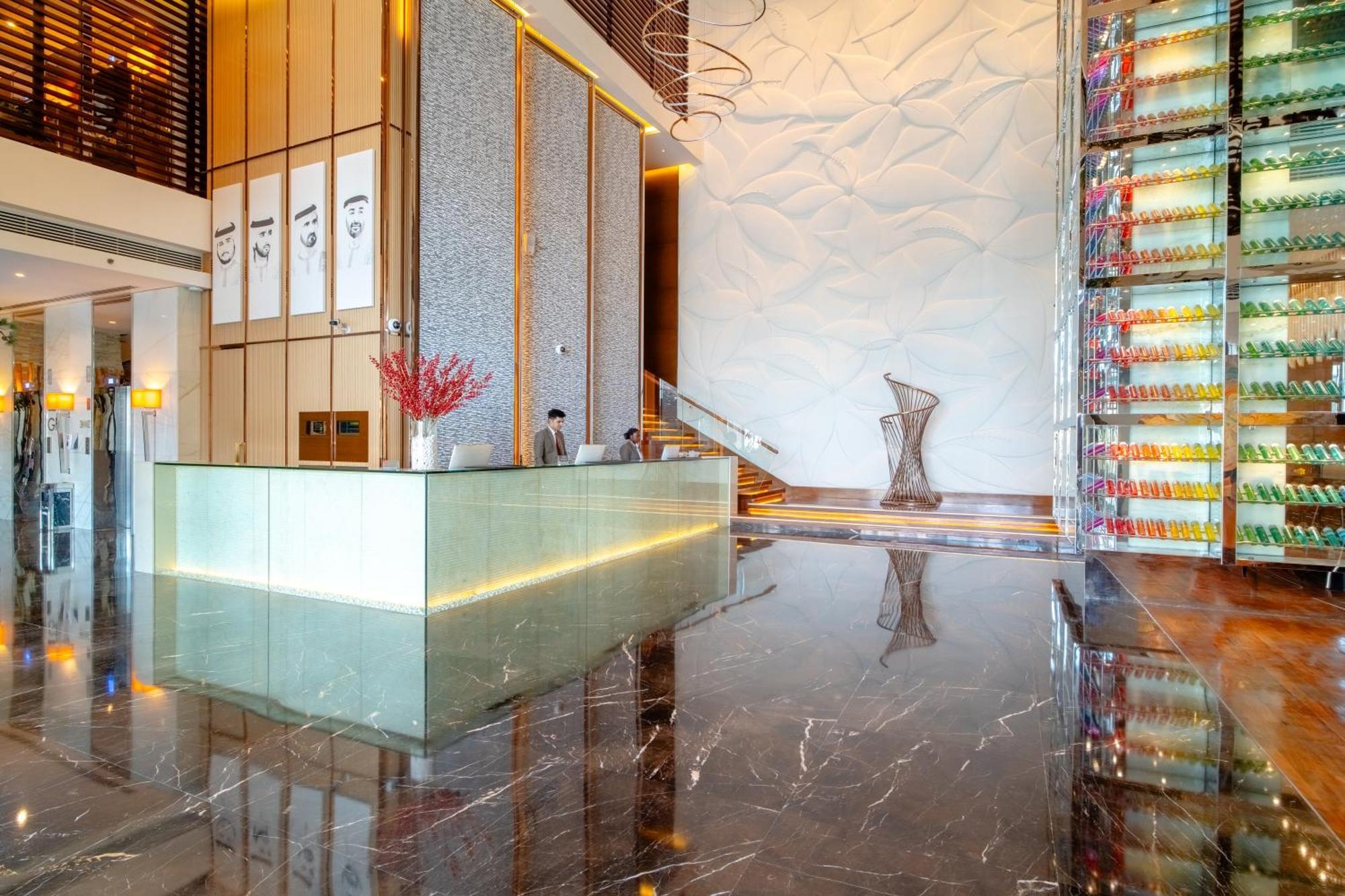 Asiana Hotel Dubai Eksteriør billede Lobby